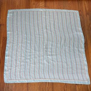 Cleobella Blue‎ Gold Scarf Size 33”x33”